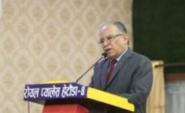 जातीय र धार्मिक द्वन्द्व नफैलाउन अध्यक्ष दाहालको आग्रह